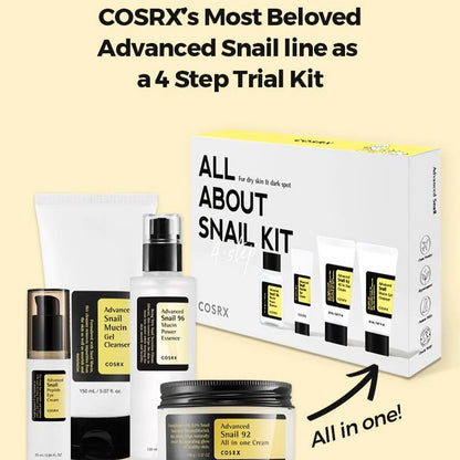 COSRX All About Snail Kit - 4 pc trial