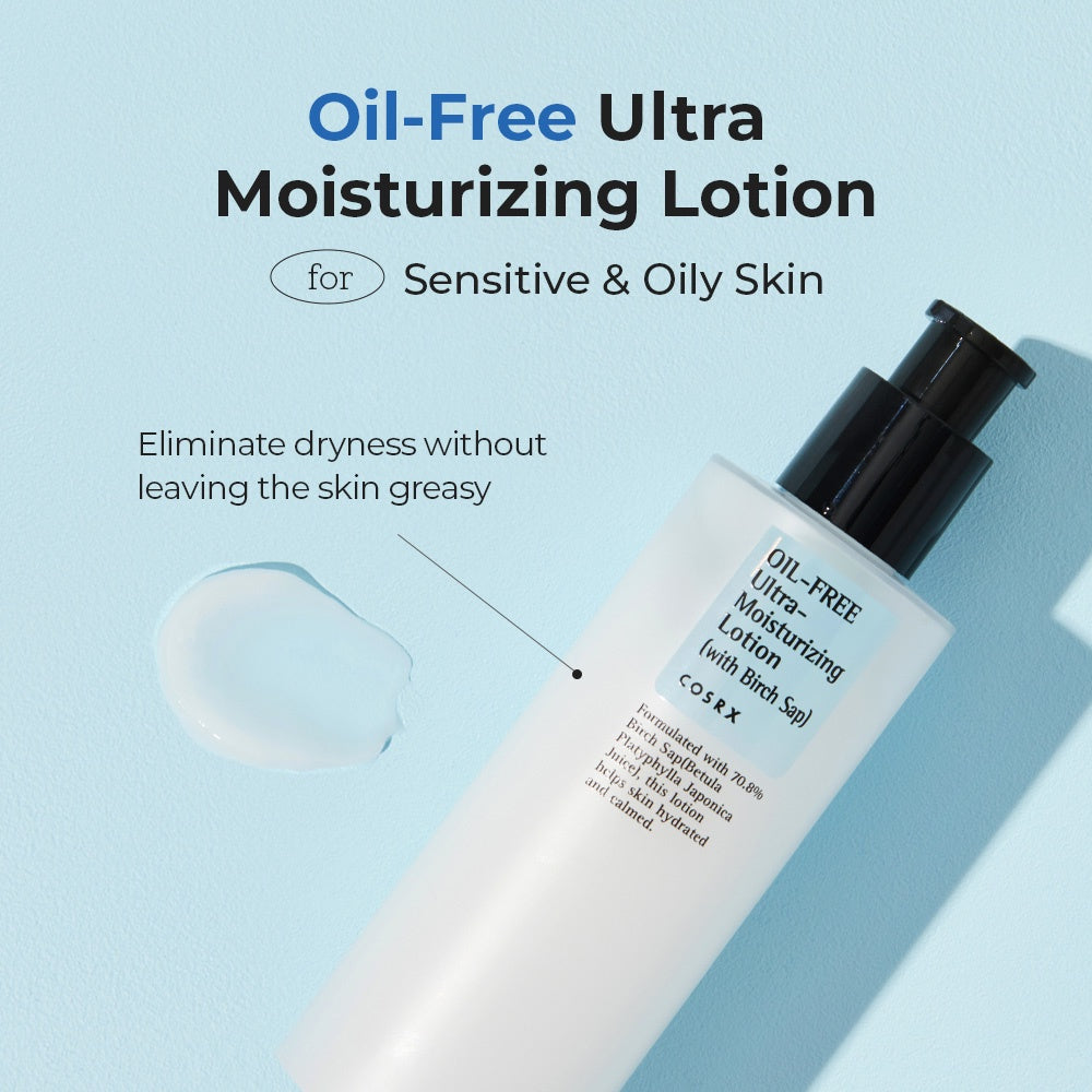 Cosrx Oil-Free Ultra Moisturising Lotion (with Birch Sap) 100ml