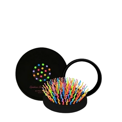 EYECANDY Rainbow Volume S Brush Compact (Black)