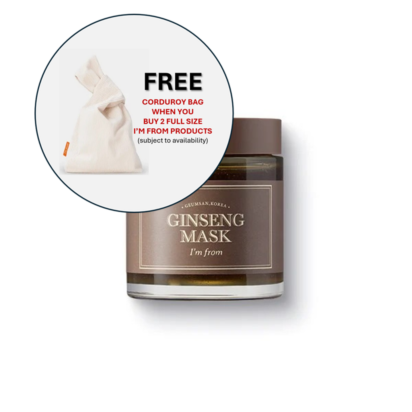 I'm From Ginseng Mask - 120g