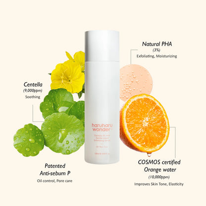 Haruharu Wonder Centella 3% PHA gentle liquid exfoliating serum - 120ml