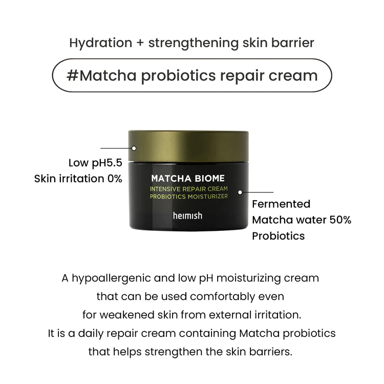 Heimish Matcha Biome Intensive Repair Cream - 50ml