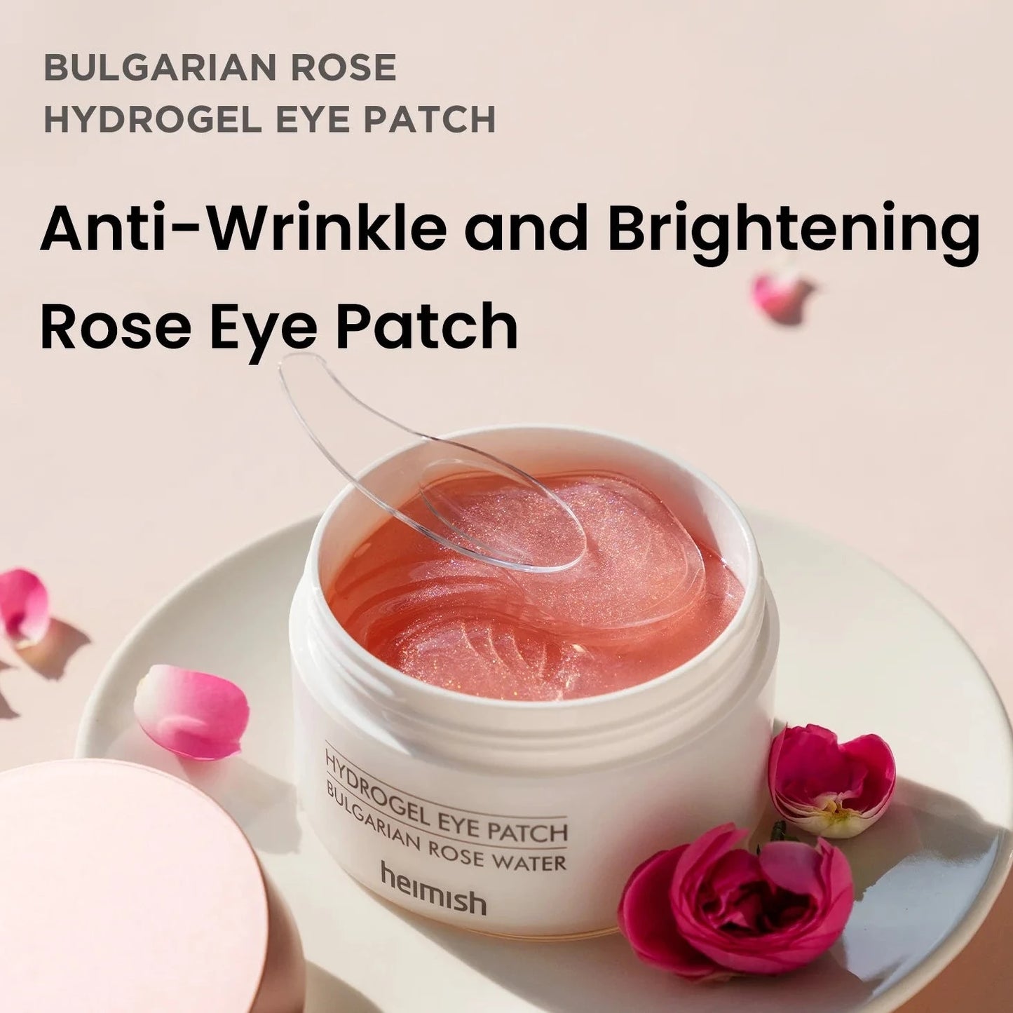 Heimish Bulgarian Rose Hydrogel Eye Patches - 60 pcs