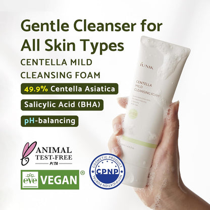 iUNIK Centella Mild Cleansing Foam 120ml