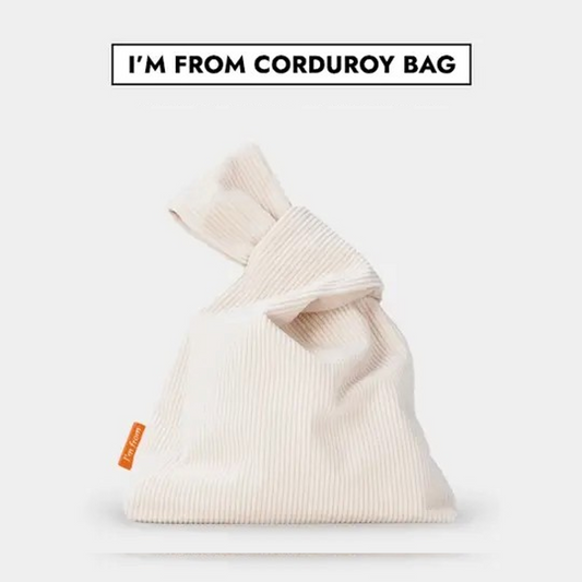 I'm from corduroy bag