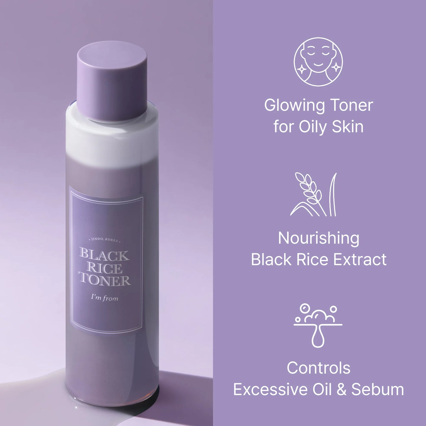 [NEW LAUNCH] I'm From Black Rice Toner 150ml