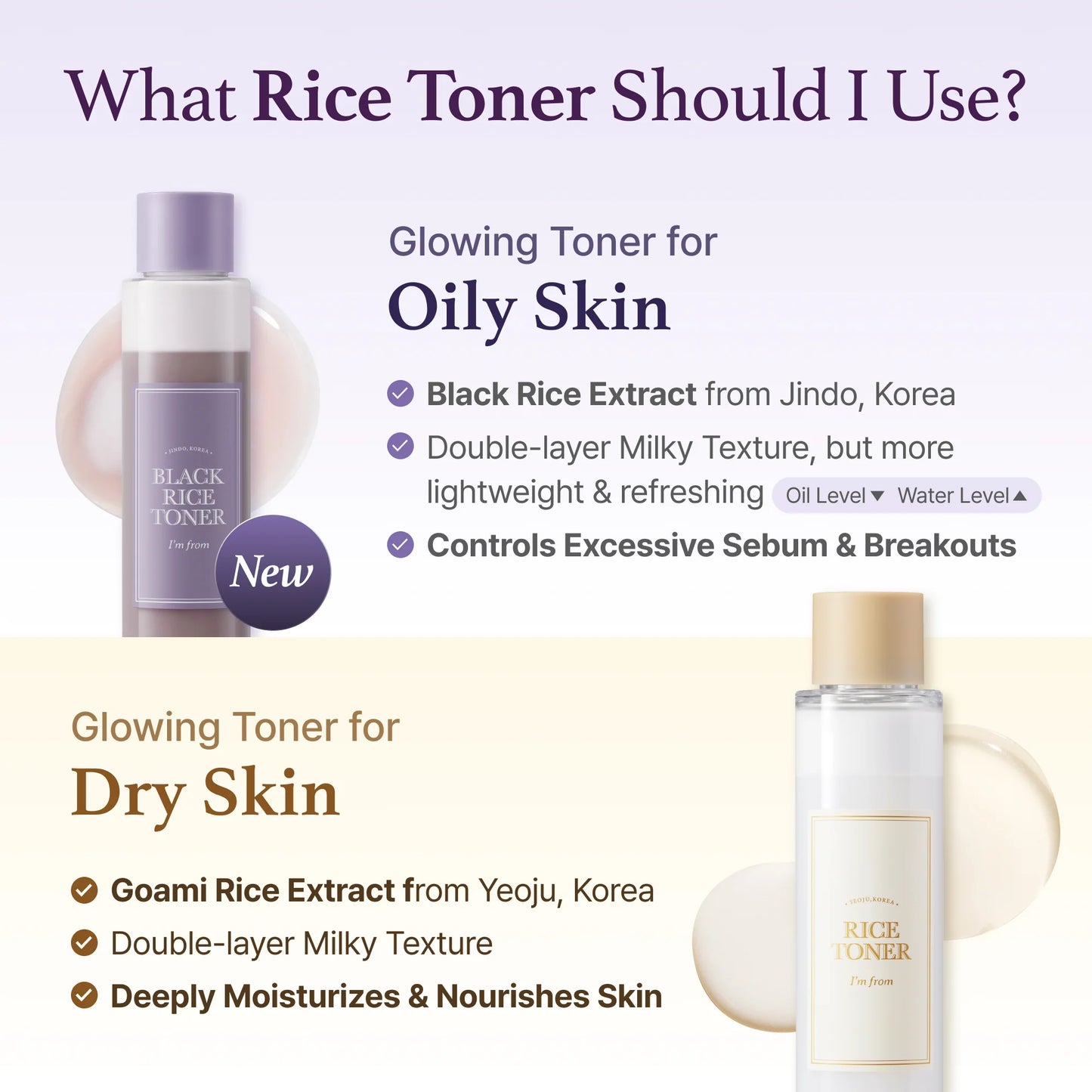 [NEW LAUNCH] I'm From Black Rice Toner 150ml