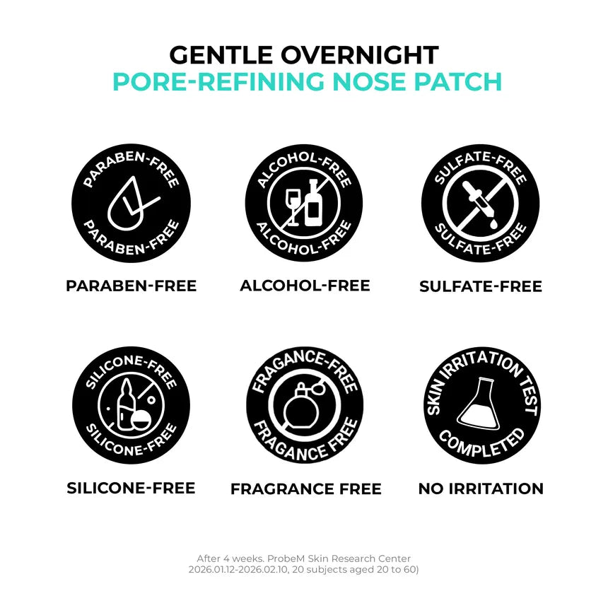 Jumiso Overnight Zero Pore Nose Patch (10 patches)