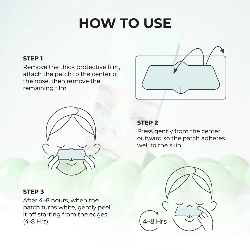 Jumiso Overnight Zero Pore Nose Patch (10 patches)