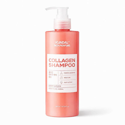 Kundal Rich Perfume Collagen Shampoo Cherry Blossom - 400ml