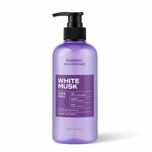 Kundal Rich Perfume Body Wash White Musk - 500ml