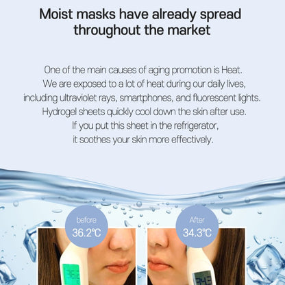 LALARECIPE Heart Goggle Moisture Mask 7g (for eyes and cheeks) - 1 pc