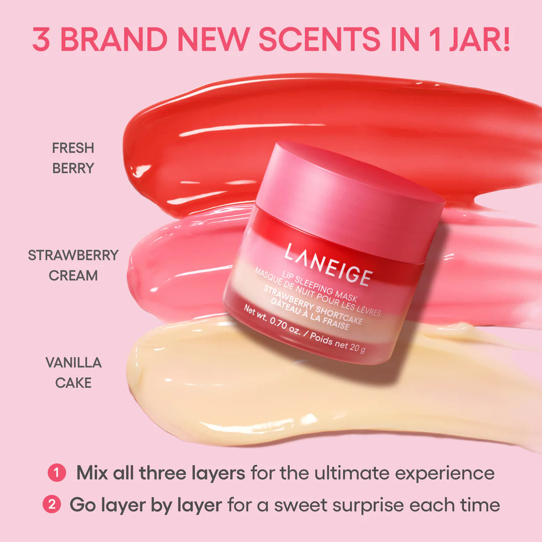 [New Limited Edition] Laneige Strawberry Shortcake Lip Sleeping Mask
