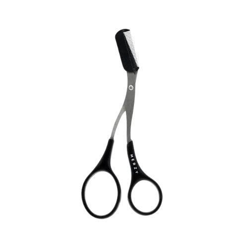 Merzy Probility Eyebrow Scissors With Comb