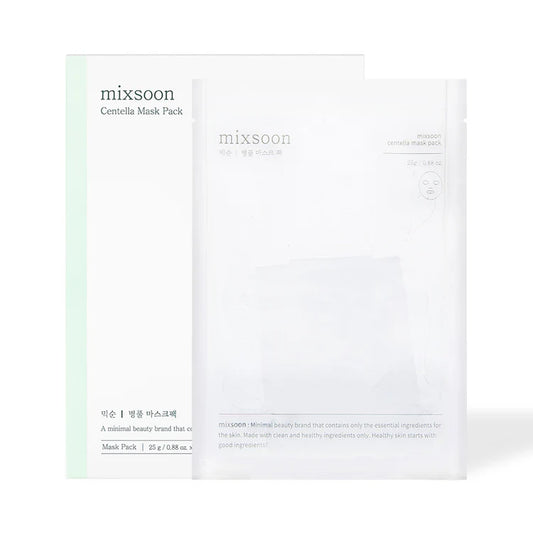 Mixsoon Centella Mask Pack - Box of 5 pcs