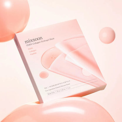 Mixsoon PDRN Collagen Hydrogel Mask Box - 5 pcs