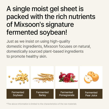 Mixsoon Bean Collagen Hydrogel Mask Box - 35g x 5
