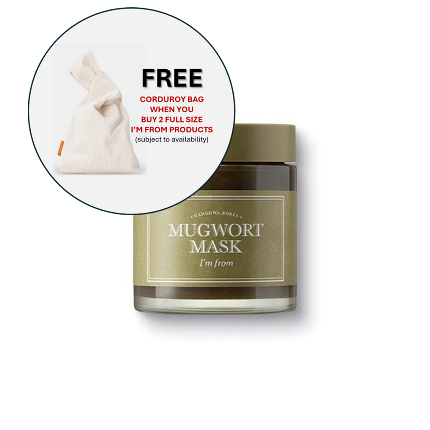 I'm From Mugwort Mask - 110g