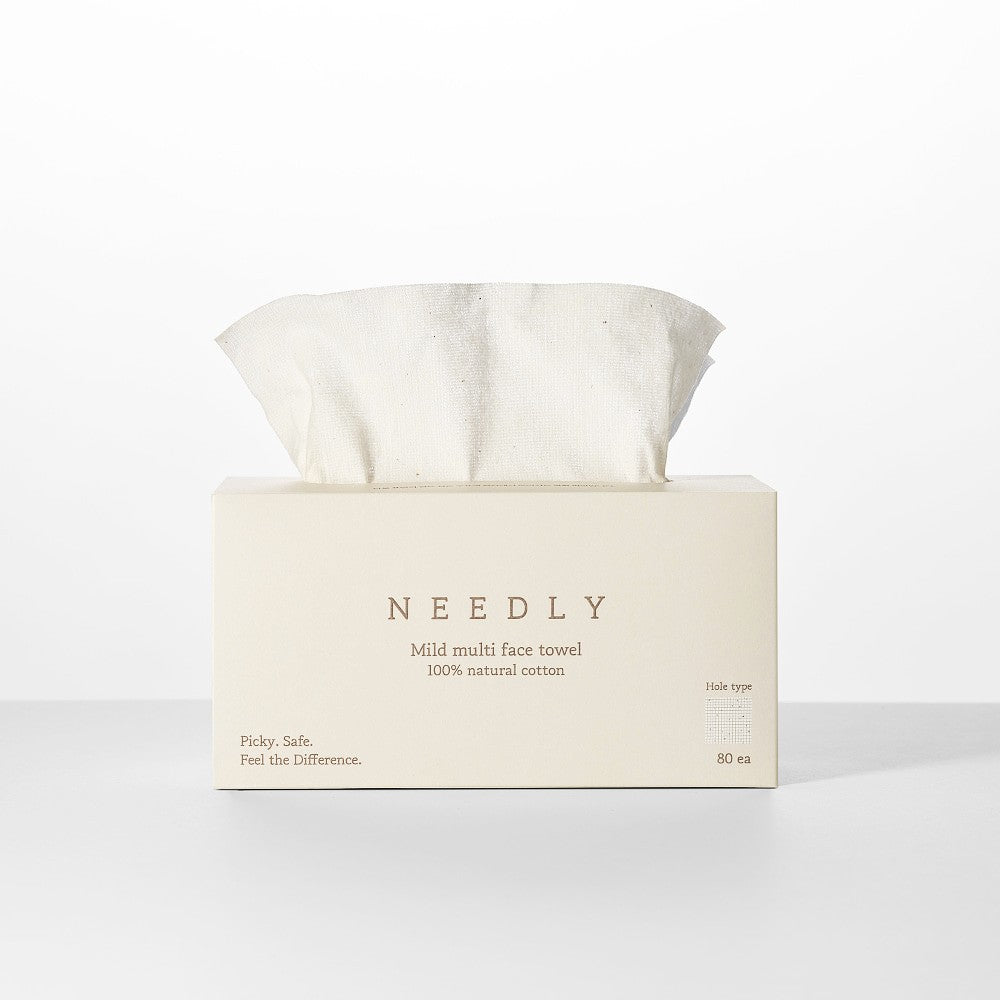 Needly Mild Multi Face Towel 80 pcs