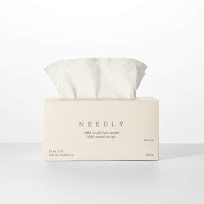 Needly Mild Multi Face Towel 80 pcs