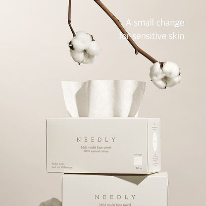 Needly Mild Multi Face Towel 80 pcs