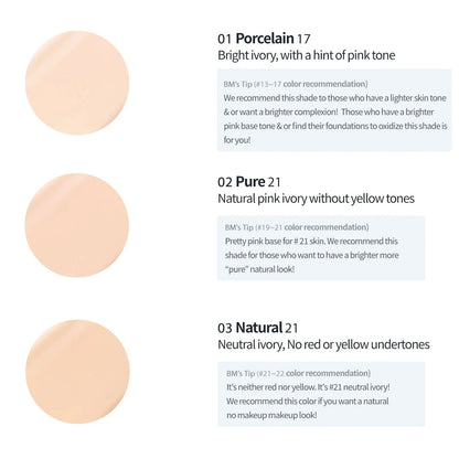 rom&nd Nu Zero Cushion 01 Porcelain 17