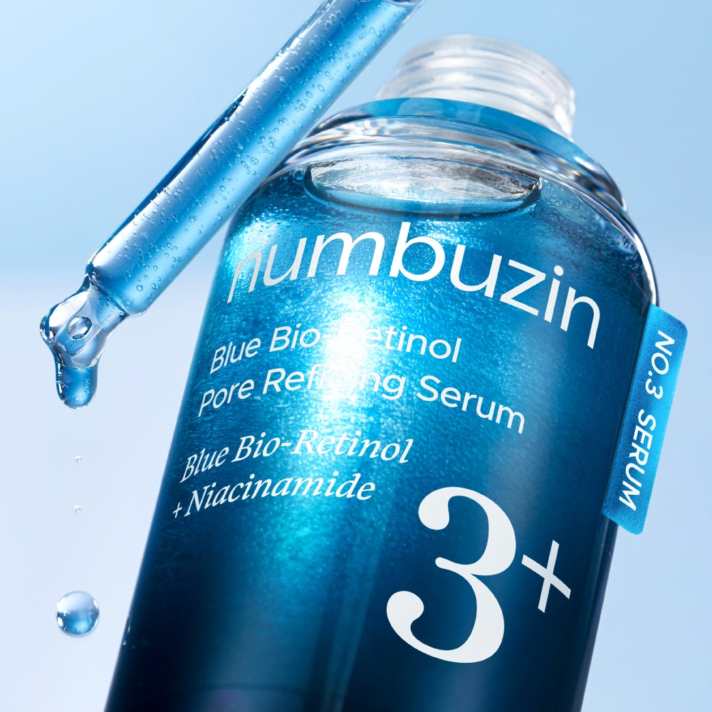 Numbuzin No.3 Blue Bio-Retinol Pore Refining Serum 30ml