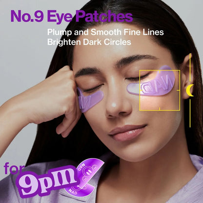 Numbuzin No.9 NAD Collagen Under Eye Patches (1 pair) - Overnight treatment