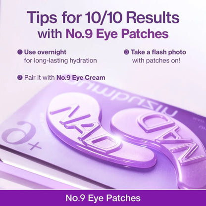 Numbuzin No.9 NAD Collagen Under Eye Patches (1 pair) - Overnight treatment