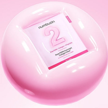 Numbuzin N0.2 Rose PDRN Overnight Mask 37g - 1 pc