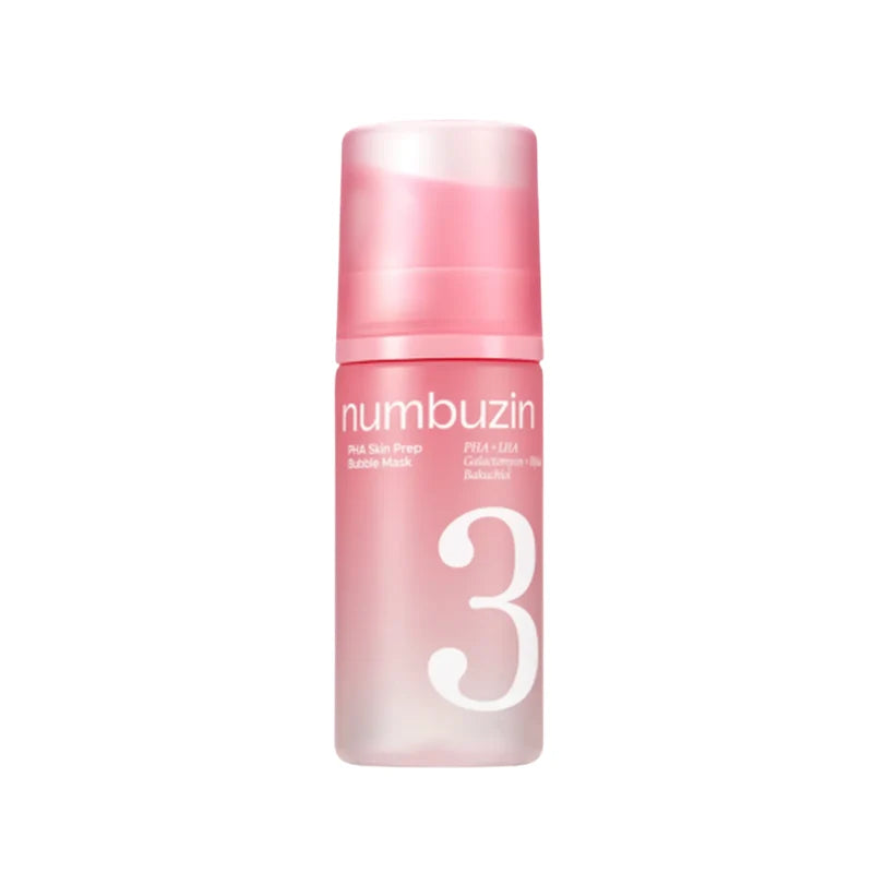 Numbuzin No.3 PHA Skin Prep Bubble Mask - 90ml