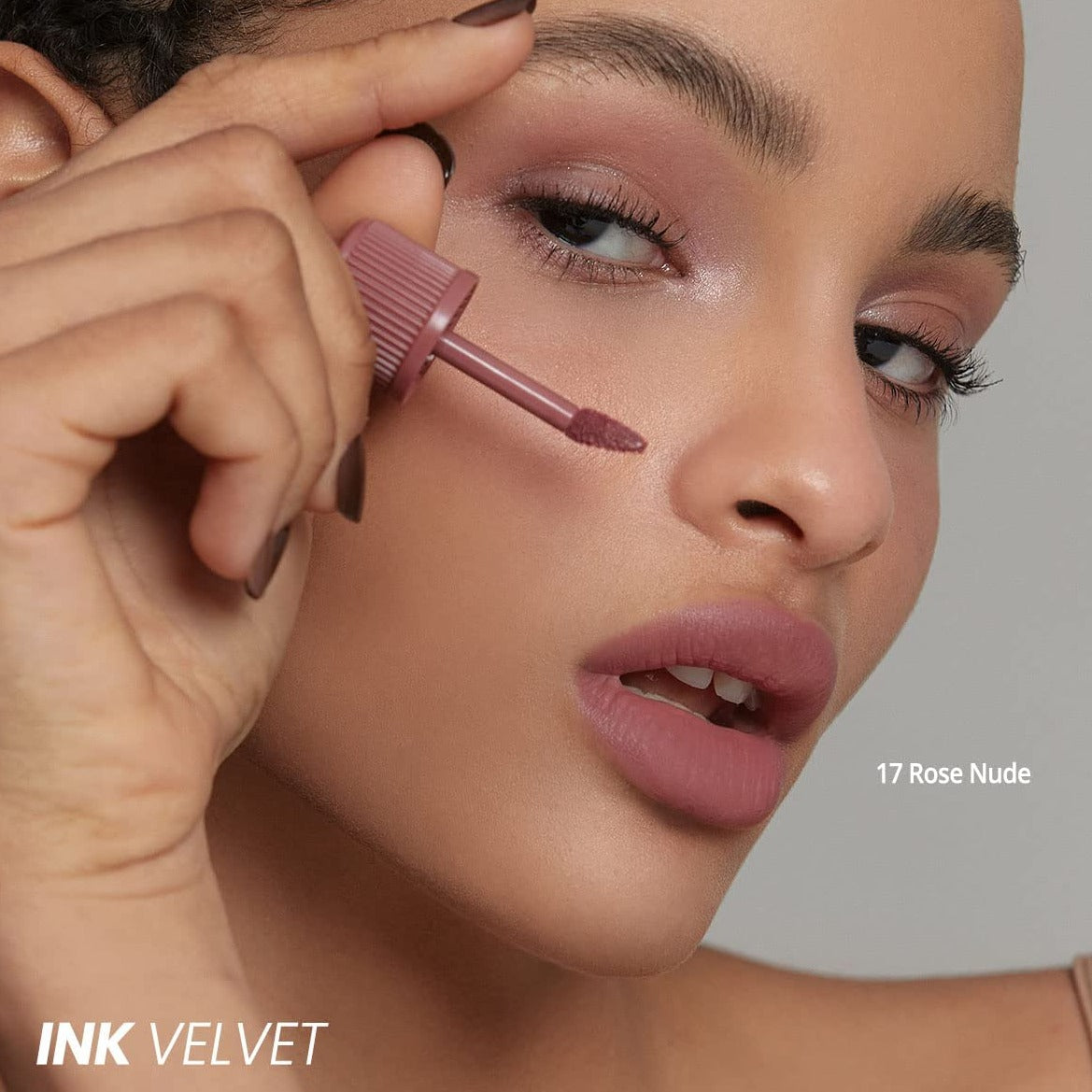 Peripera Ink The Velvet Lip Tint #17 Rosy Nude