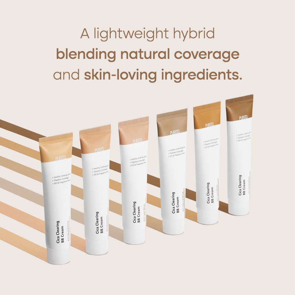 Purito Cica Clearing BB Cream 23 Natural Beige - 30ml