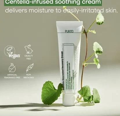 Purito Centella Unscented Recovery Cream - 50ml