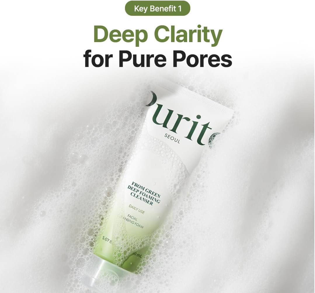 PURITO SEOUL From Green Deep Foaming Cleanser 150ml