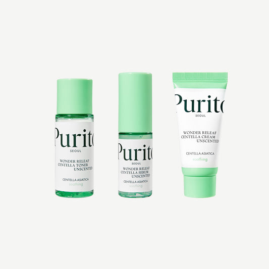 PURITO SEOUL Wonder Releaf Centella Mini Kit [Unscented]