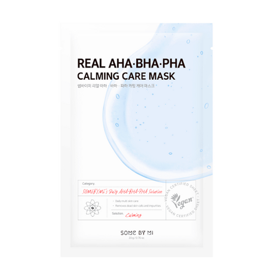 SOME BY MI Real AHA BHA PHA Calming Care Mask 20g