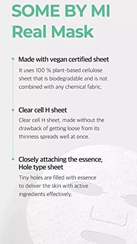 SOME BY MI Real AHA BHA PHA Calming Care Mask 20g