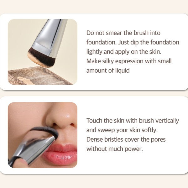 Studio17 Skinfit makeup kit (Foundation Brush + 4 puff + Storage Case)