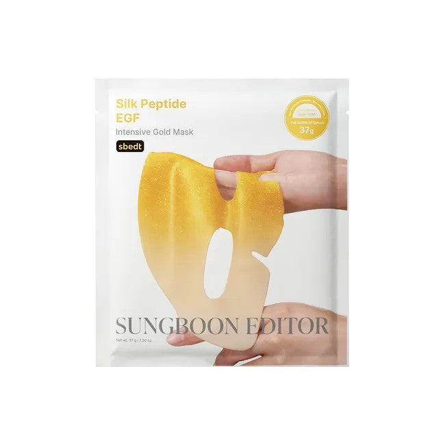 Sungboon Editor Silk Peptide EGF Gold Mask - 1 pc