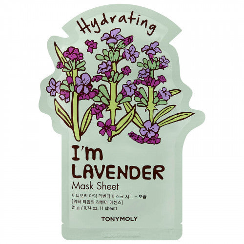 TonyMoly I'm Lavender Hydrating Mask Sheet - 21g no