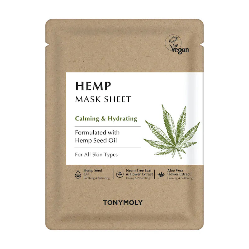 Tonymoly Vegan Hemp Mask Sheet