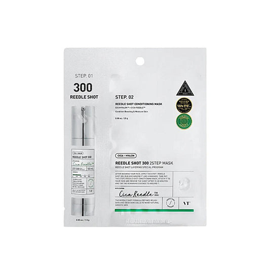 VT COSMETICS Mild Reedle Shot 300 2Step Mask (1.5g + 25g)