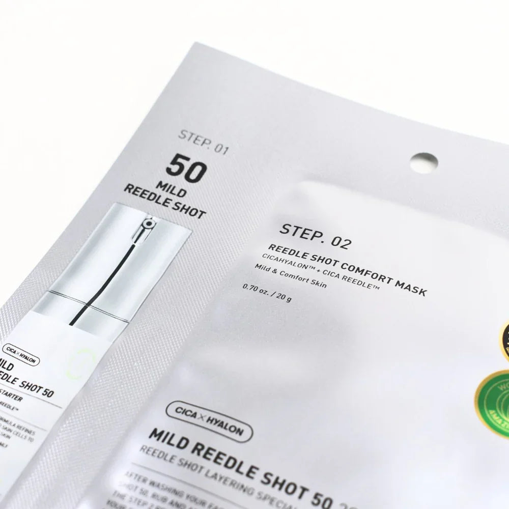VT COSMETICS Mild Reedle Shot 50 2Step Mask (1.5g + 25g)