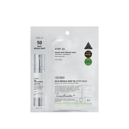 VT COSMETICS Mild Reedle Shot 50 2Step Mask (1.5g + 25g)