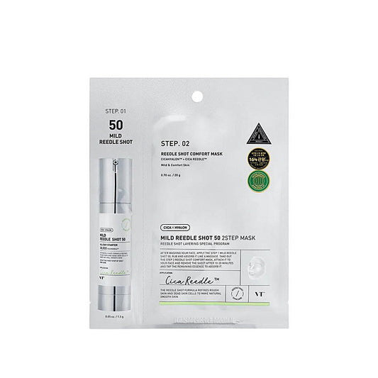 VT COSMETICS Mild Reedle Shot 50 2Step Mask (1.5g + 25g)