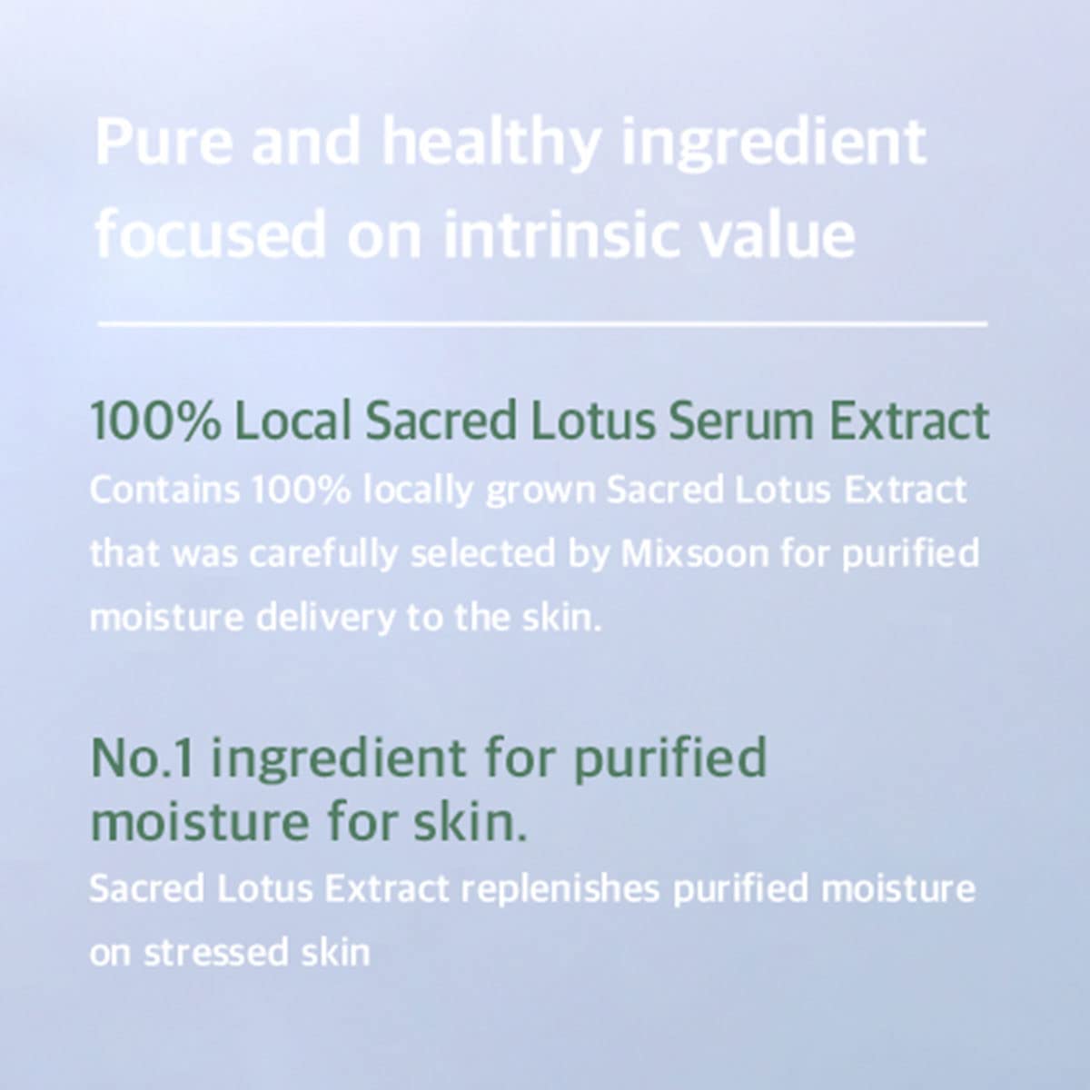 Mixsoon Lotus Flower Essence - 100ml