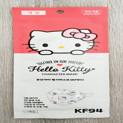 U&I Hello Kitty KF94 Mask Adult Size - 1 mask individually sealed