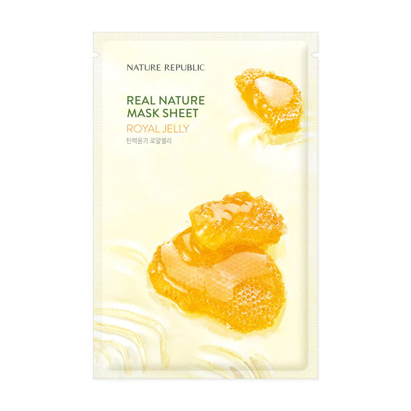 Nature Republic Real Nature Royal Jelly Sheet Mask - 23ml