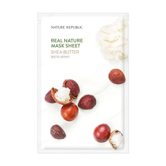 Nature Republic Real Nature Shea Butter Sheet Mask - 23ml